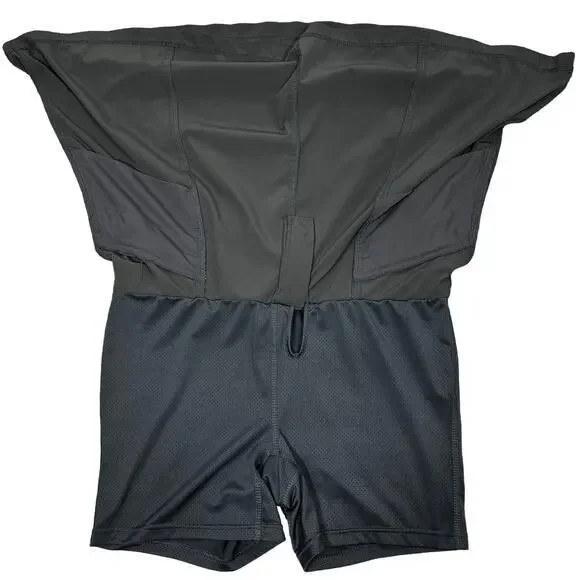 Title Nine Swingtastic Golf Skort Sz 8 Gray Pickleball Tennis Minimalist Stretch - Picture 7 of 9